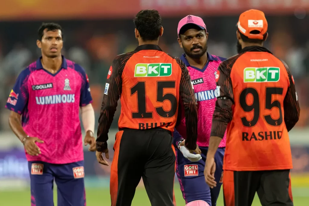 RR vs SRH, IPL 2024 Match 52 SRH stun RR in a tense finish!!