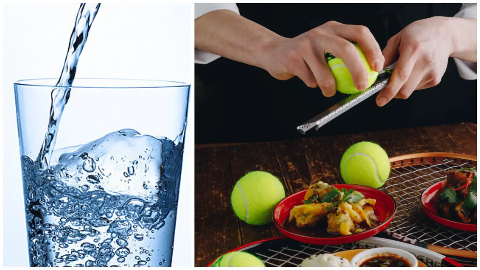 What do Tennis Players Drink and Eat during matches?