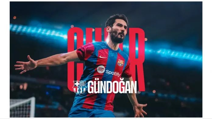 Illkay Gundogan signs for FC Barcelona