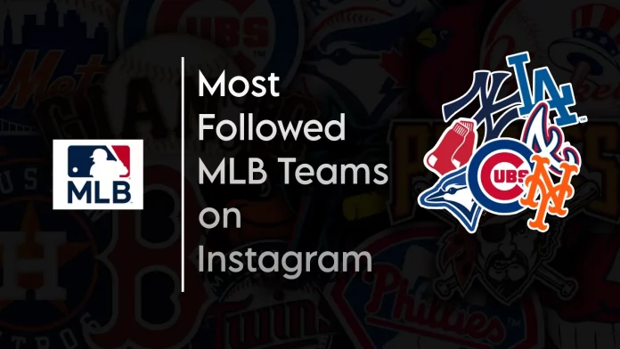 Most Followed MLB Teams on Instagram