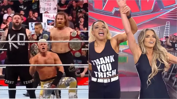 WWE Raw Results: Cody Rhodes teams up with Kevin Owens and Sami Zayn, Trish Stratus wins