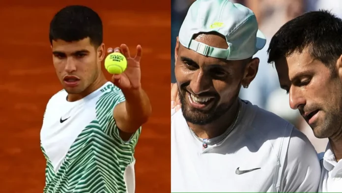Carlos Alcaraz thinks Nick Kyrgios can beat Novak Djokovic at Wimbledon