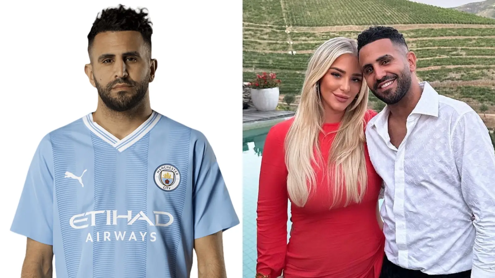 Taylor Ward, Riyad Mahrez welcome their FIRST child