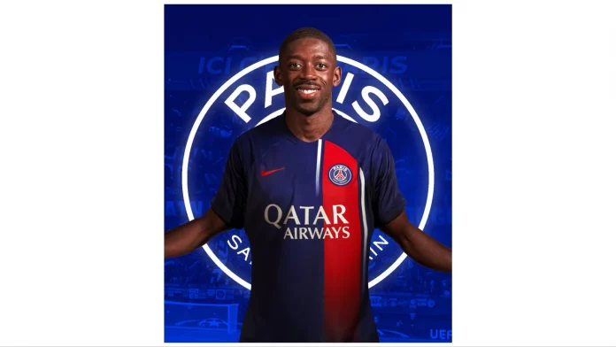ITS OFFICIAL:- Ousmane Dembele has signed for PSG.