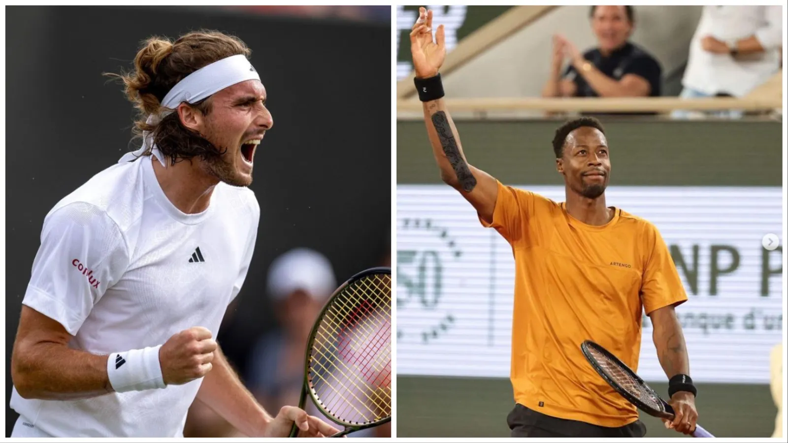 Stefanos Tsitsipas vs Gael Monfils Results, Gael Monfils defeats