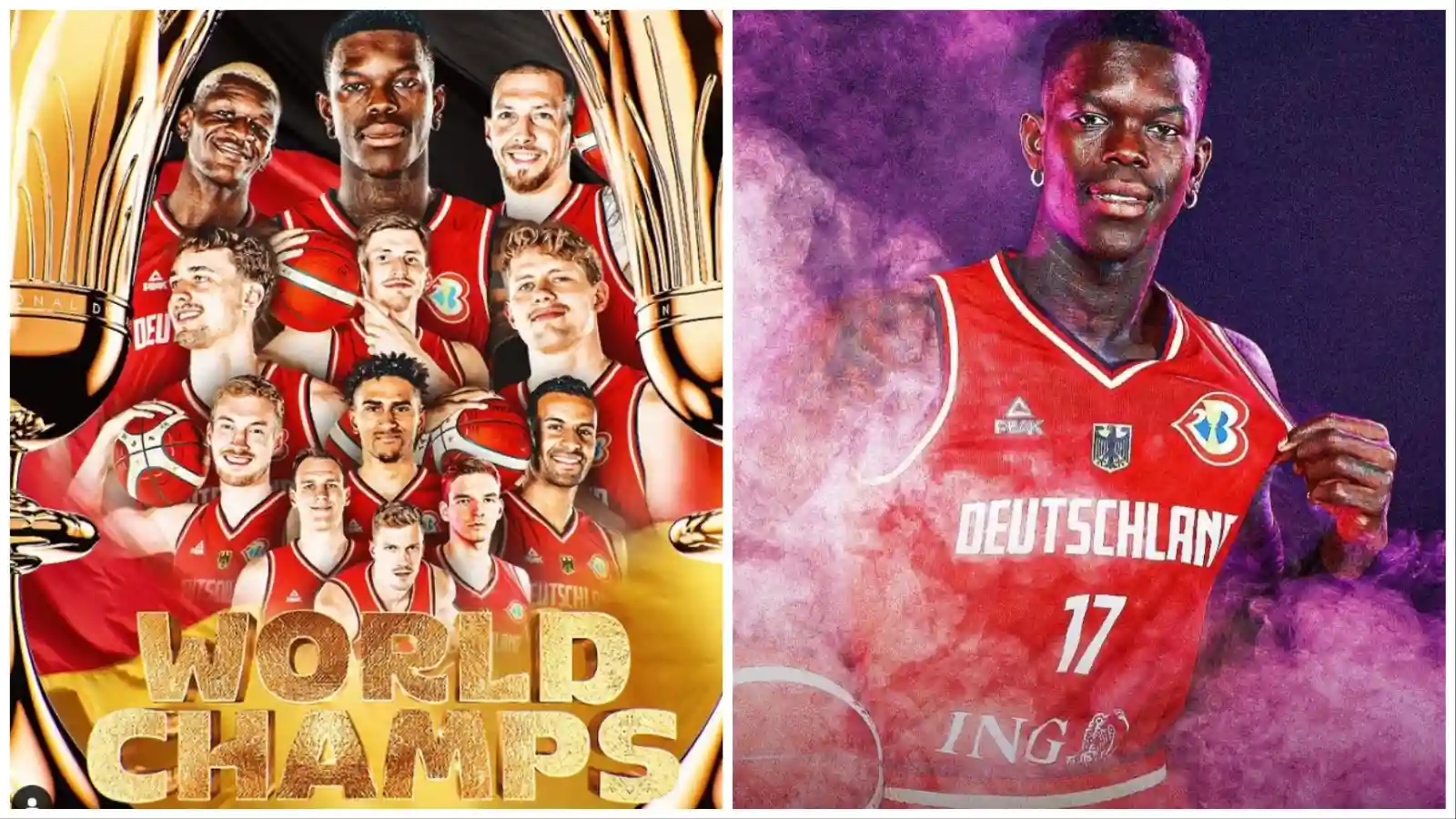 Germany basketball team defeats Serbia to win the FIBA World Cup 2024.
