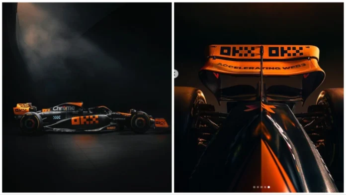 McLaren F1 unveiled their new livery for the Singapore and Japan Grand Prix