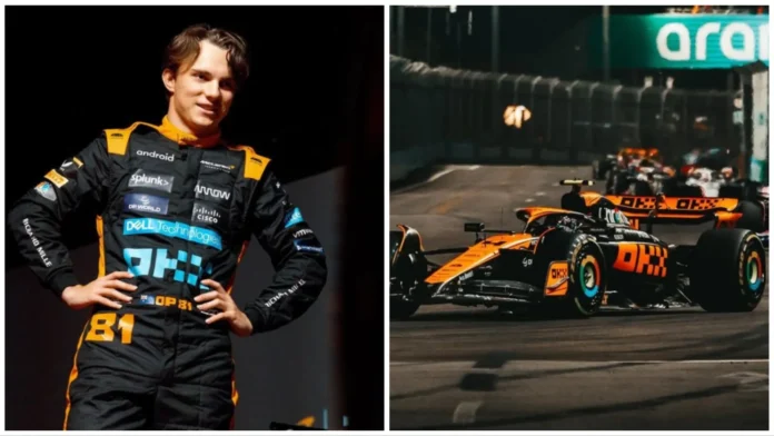 Oscar Piastri extends his contract with McLaren until 2026