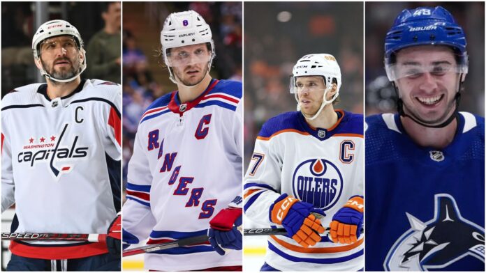 NHL 2023-24 Captains
