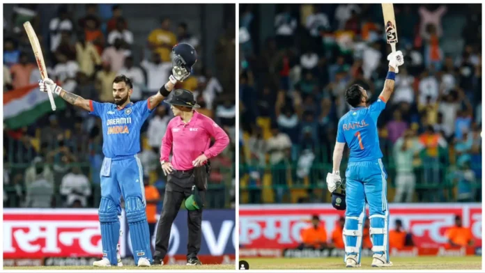 Virat Kohli and Kl Rahul Smashes hundred against the Mighty Pakistan in the Asia Cup