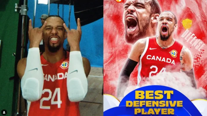 Who Won the Best Defensive Player Award in the FIBA World Cup 2023