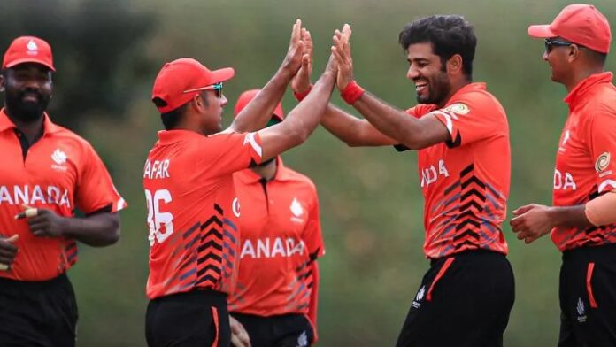 Canadian National Men's Team qualifies for first-ever ICC Men's T20 World Cup after win against Bermuda | Credits: Twitter