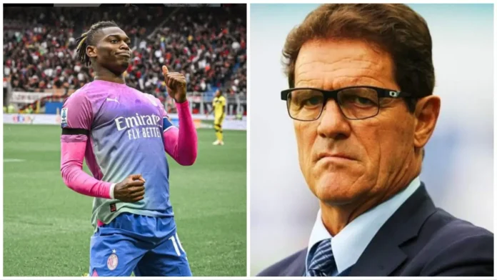 Fabio Capello praises Rafael Leao by saying, “He is a top player”