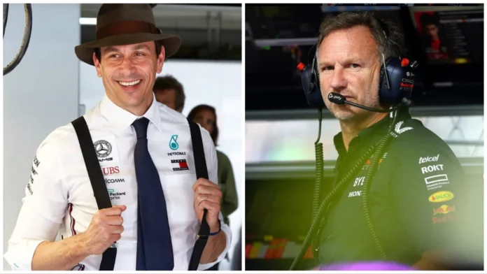 “I’m sure Toto Wolff is plotting,” says Christian Horner