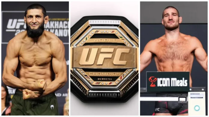Khamzat Chimaev vs Sean Strickland for the UFC Middleweight Championship soon!