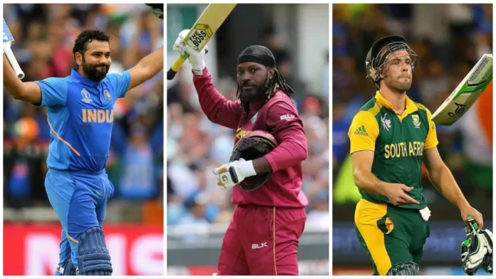 Players with the Most Sixes in the ODI World Cup History