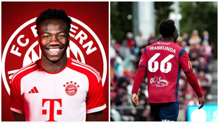 Bayern Munich is set to sign a 17 year old talent Nestory Irankunda