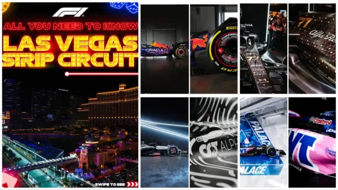 Formula 1 Las Vegas Grand Prix and all the special liveries