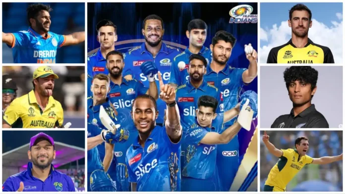Players that the Mumbai Indians might target in the 2024 IPL mini-auction
