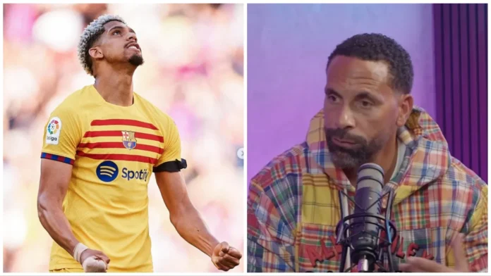 “Ronald Araujo is the best defender in the world,” says Rio Ferdinand