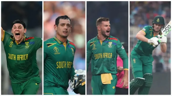 South African Player Stats in the 2024 ODI World Cup