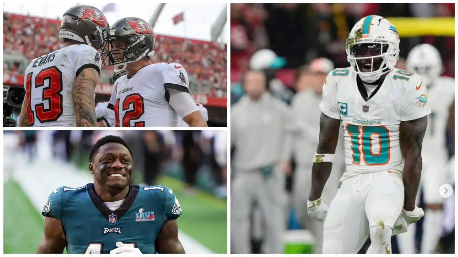 Tyreek Hill picks his top 5 wide receivers of the season