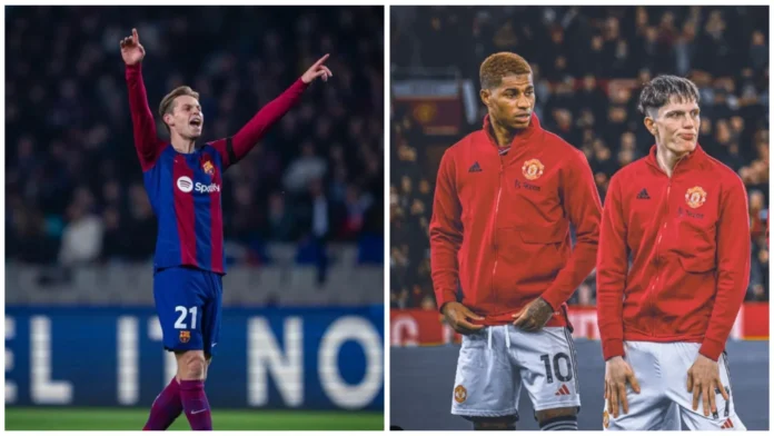 “Man United? Maybe in the future. I am happy in Barcelona!” says Frenkie de Jong