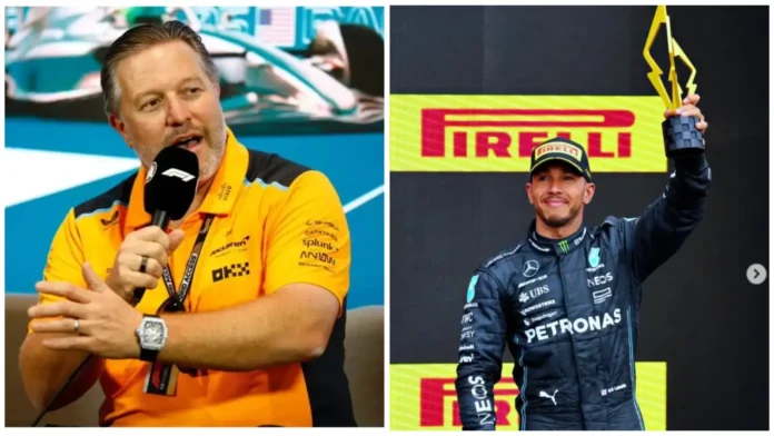 “I wouldn’t be surprised if Lewis Hamilton wins his eighth championship!” says Zak Brown