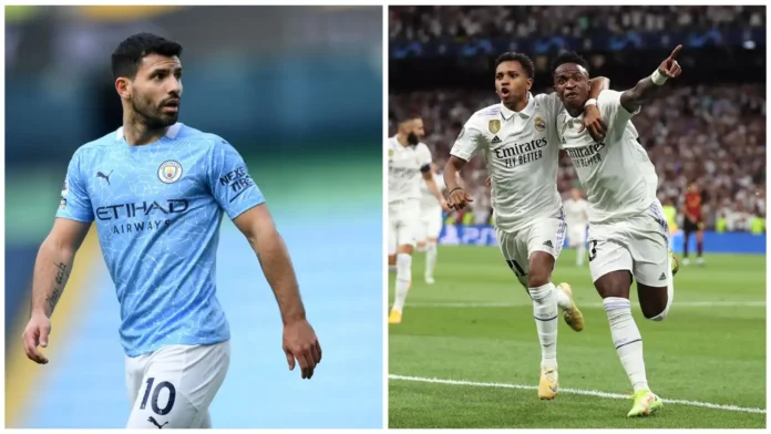 “This Brazilian duo does a lot of trash talk during the game!” says Sergio Aguero