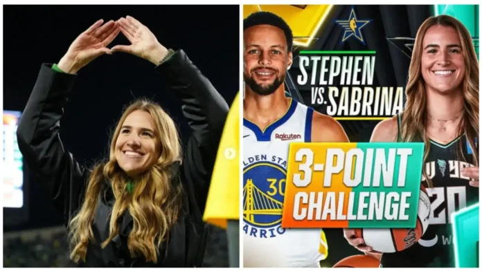Another NBA player after Kyrie Irving backs Sabrina Lonescu in the Steph vs Sabrina 3-Pointer contest