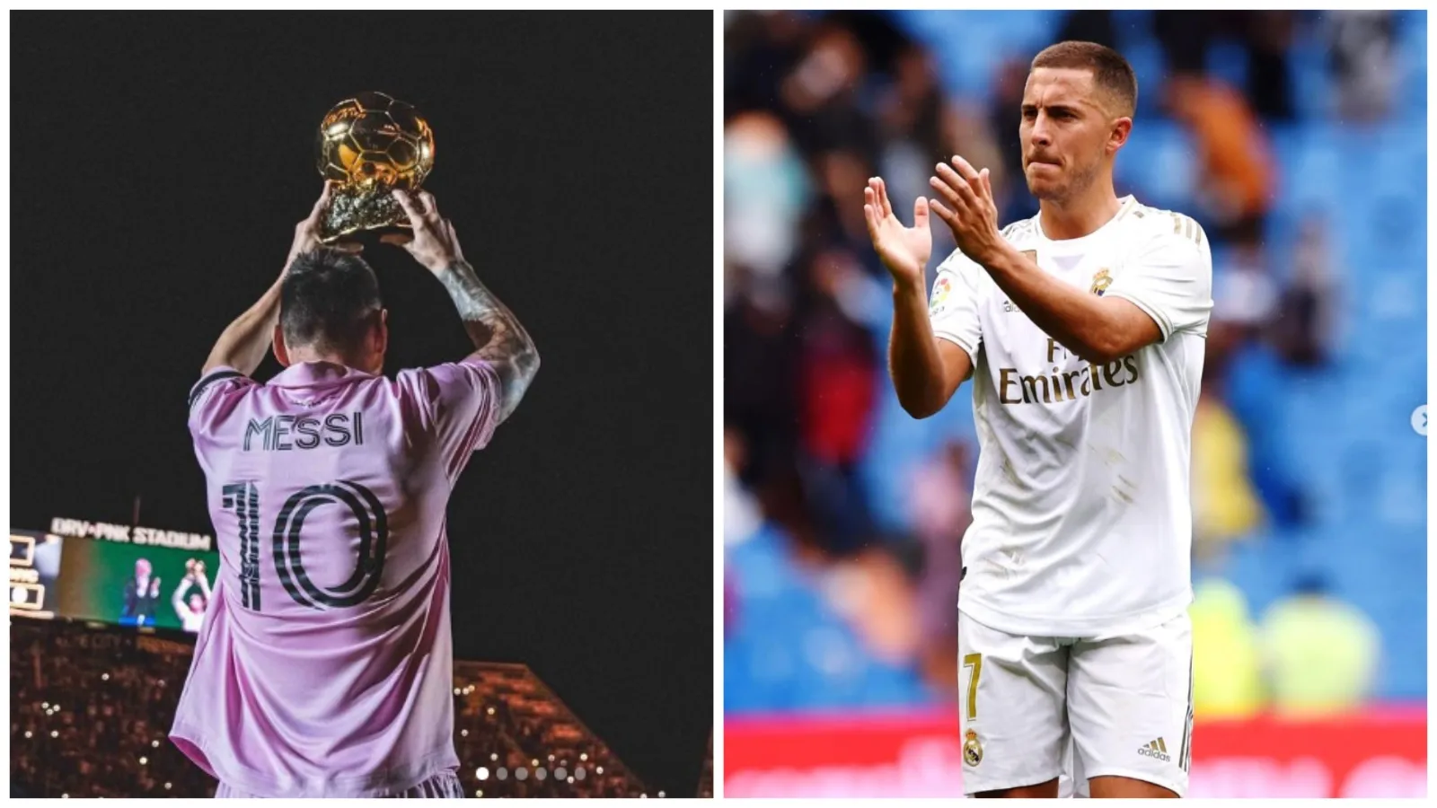 “He is the greatest player in history!” Eden Hazard picks Lionel Messi ...