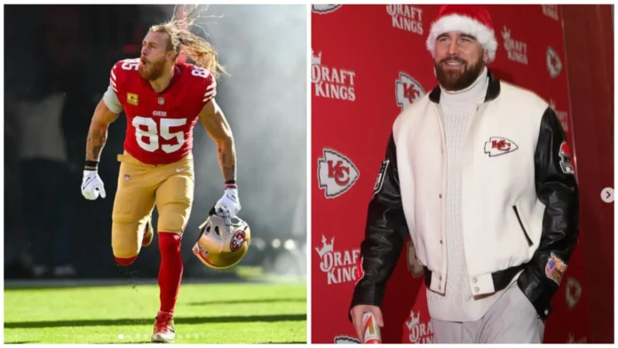 “George Kittle is the best tight end in the league!” says Travis Kelce