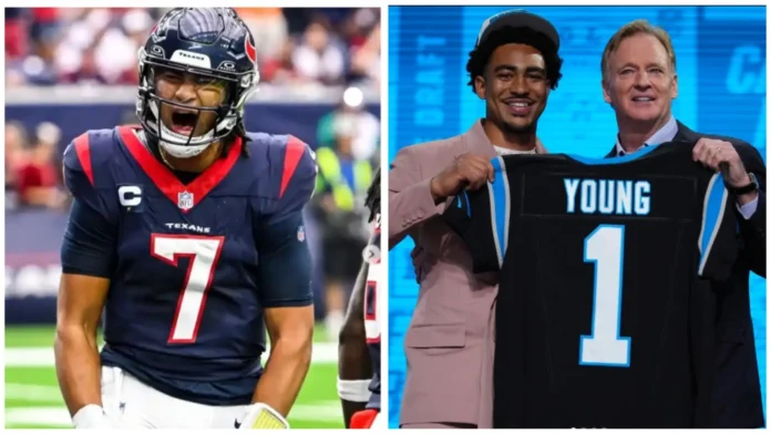 Rookie of the Year CJ Stroud praises Carolina Panthers quarterback Bryce Young