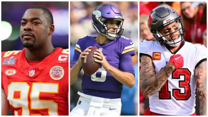 Top NFL Free Agents 2024: Big names like Kirk Cousins, Chris Jones, and more are on the list