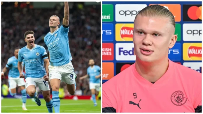 Erling Haaland talks about his future with Manchester City