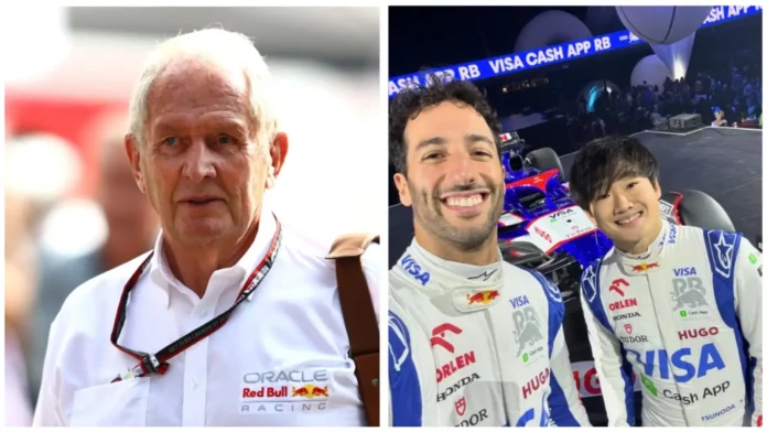Helmut Marko releases a concerning statement on Daniel Ricciardo’s future in Red Bull!