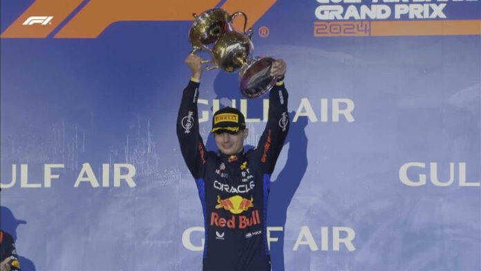 Red Bull's Max Verstappen initiated his title defense with a commanding victory. Image Credits: WION
