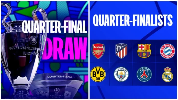 UEFA Champions League Quarterfinals Draws: Real Madrid to face Manchester City!