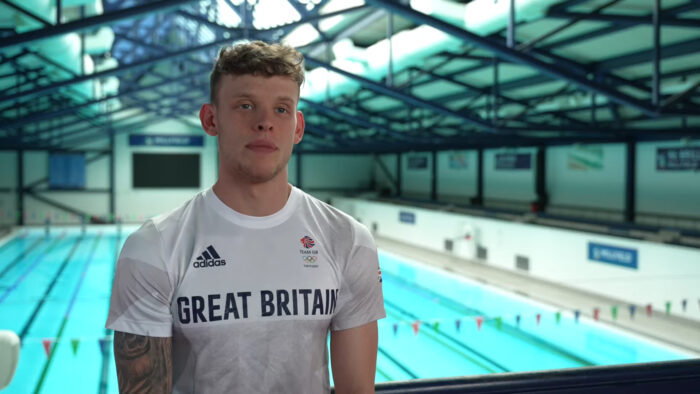 British Swimming athlete - Matt Richards