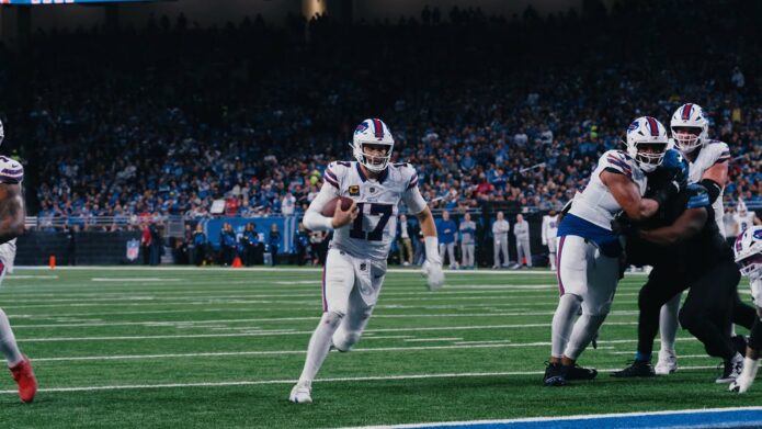 Quarterback of the NFL team, Buffalo Bills,  Josh Allen